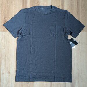 NWT TravisMathew Prestige LifestylePerformance Backdoor Tee Quiet Shade Black XL